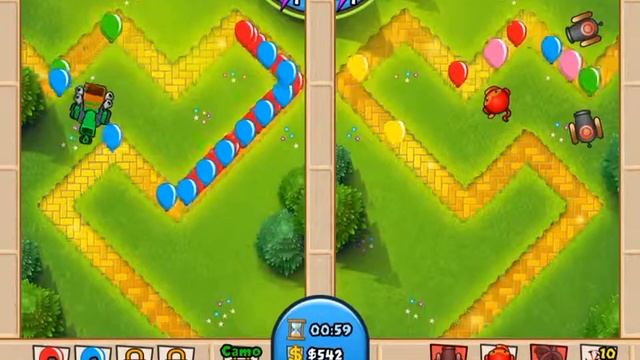 Replay from Bloons TD Battles! смотреть онлайн