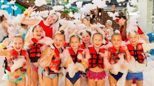 Пенная дискотека в Аквапарке Тропический берег!