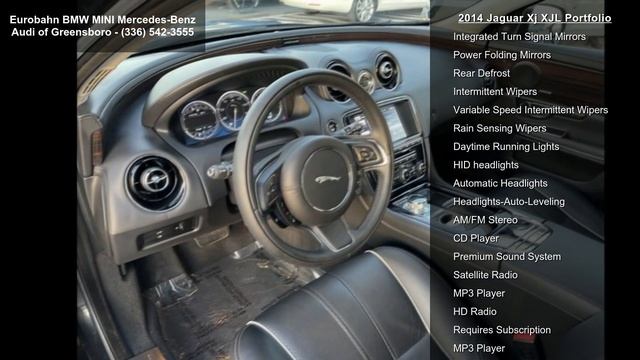 2014 Jaguar XJ XJL Portfolio - Eurobahn BMW-MINI Mercedes... смотреть онлайн