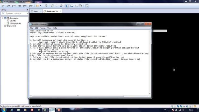 Setting DNS Server for Linux Ubuntu