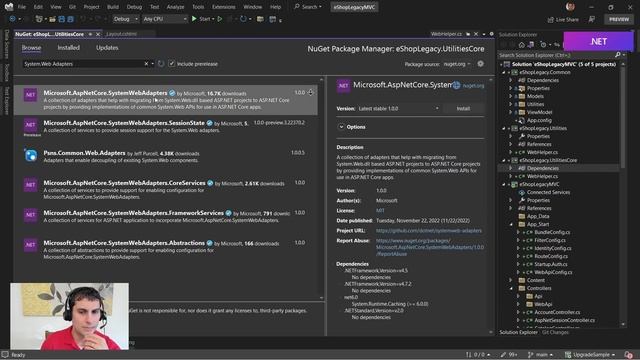 Migrating a Class Library with System.Web Dependencies [10/18] Migrating from ASP.NET to ASP.NETCor