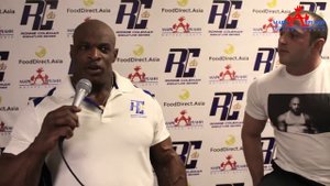 Ронни Коулмэн (Ronnie Coleman) в лучшем фитнес-клубе Москвы