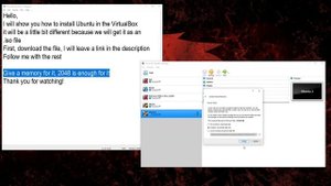 How to install Ubuntu in the VirtualBox using .iso file
