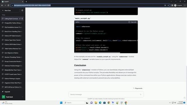 Calling external bash command in Python os subprocess with Linux subsystem
