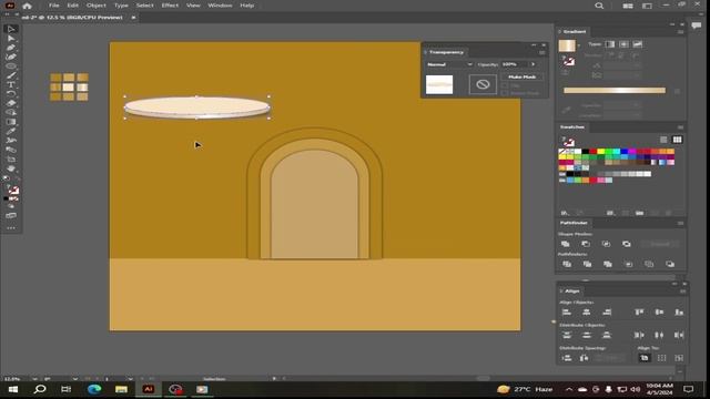 How to Create 3D Podiums With Adobe Illustrator  | A.I Tutorial #MardanGraphicsDesigner