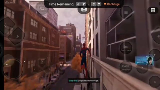 marvel spiderman remastered gameplay in mobilespider man remastered