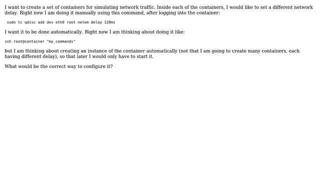 Unix & Linux: What is the correct way to start a container with a given command? смотреть онлайн
