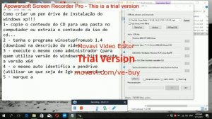 Criando pen drive de boot do Windows XP