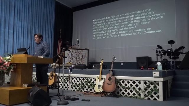 There are not two words of God, there is only One (Sola Scriptura). Pastor Brian Poad 08 21 22 PM
