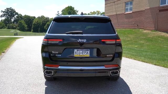 2021 Jeep Grand Cherokee L Review 3 Rows + Air Suspension! смотреть онлайн