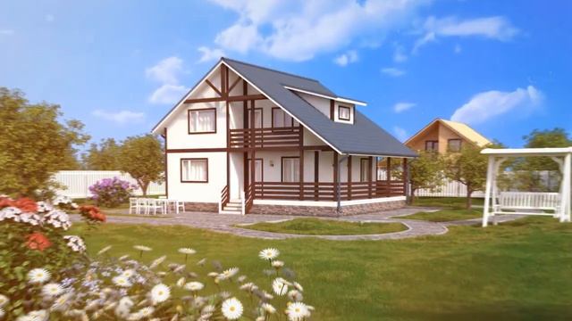 Дом Фахверк. | Half-timbered house.