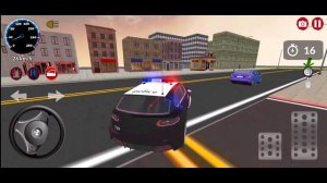 Real Police Car Driving 🚓 💥 Gameplay 113 || Best police Android game || Alpha gameplay