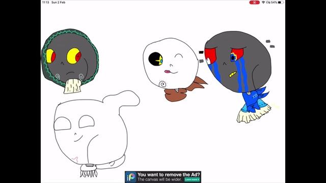 Parableink  ExemplumErrors Family Drawn by me -Music: Solo Meme-