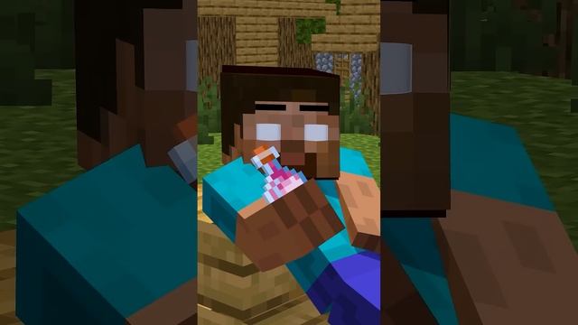 How to BECAME Tiny and SURVIVE in a Girls House - Monster School Minecraft Animation смотреть онлайн
