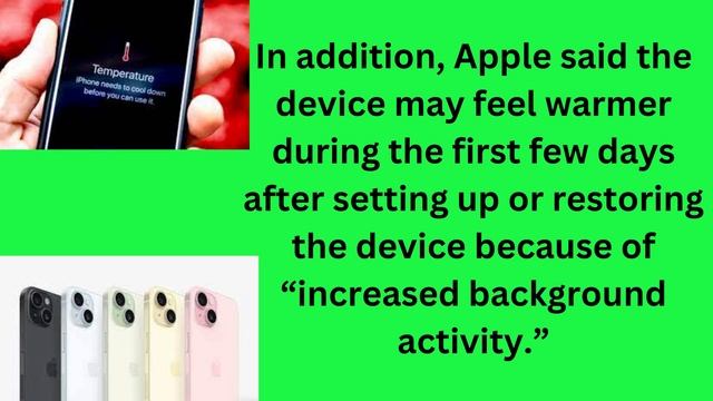 iPhone 15 models to overheat Apple confirms смотреть онлайн