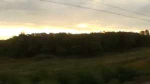 Прибытие в Уссурийск вид из окна поезда