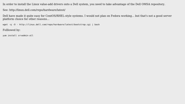 DevOps & SysAdmins: Linux drivers for Dell PowerEdge Server? (2 Solutions!!) смотреть онлайн