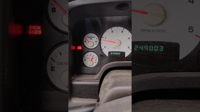 Not charging bad alternator? Fail 2005 Dodge Ram Diesel