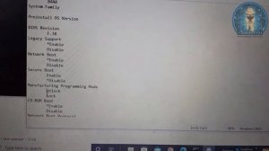 Solution hp laptop manufacturing program mode is in unlock mode