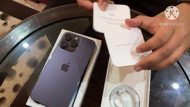 IPhone 14 Pro Max Deep Purple 128gb L Unboxing L Price L Sameer Malik L