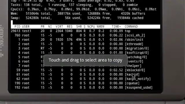 ConnectBot: Basic Features in v1.2
