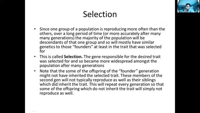 Free MCAT 15 Week Supplement Program Biology Selection & Speciation | Topics: 1/2