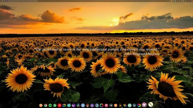 My linux desktop | Linux is better than MAC and Windows 10