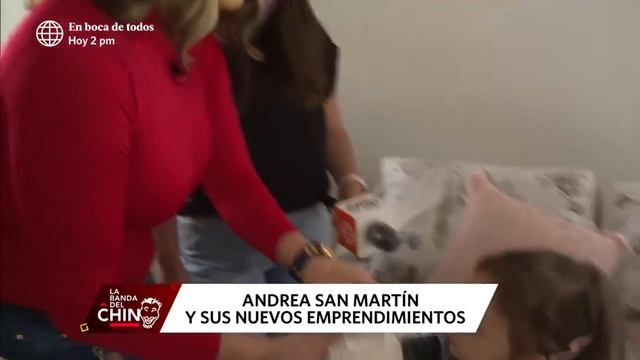 La Banda del Chino: Andrea San Martín nos cuenta sobre sus nuevos emprendimientos (HOY) смотреть онлайн