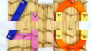 Весёлые Цифры 1-100 из Конструктора на Английском!