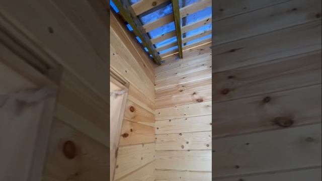 Дом-баня 8х13,5 из сухого профилированного бруса. Стоимость строительства 4 млн.руб.