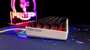 МЕХАНИЧЕСКАЯ ИГРОВАЯ КЛАВИАТУРА  TKL (60%)С ПОДСВЕТКОЙ RAINBOW LIGHT PANTEON T3 PRO CK BS HOT SWAP