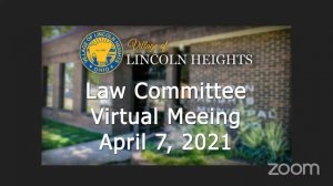 Lincoln Heights Recreation Meeting - April 7, 2021