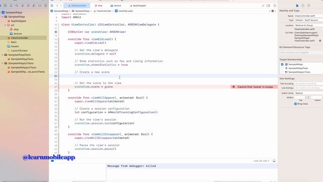 Augmented Reality Tutorials - Part 1 #3d #ios #swifttutorial #swift