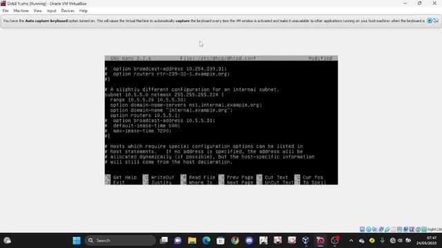 Konfigurasi DHCP Server Debian 8 смотреть онлайн
