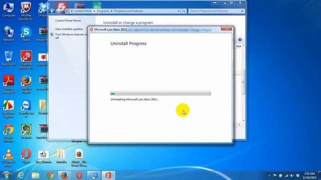 Uninstall Microsoft Lync Client From Windows 7