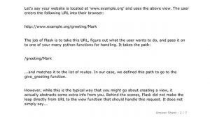 PYTHON : What is an 'endpoint' in Flask?