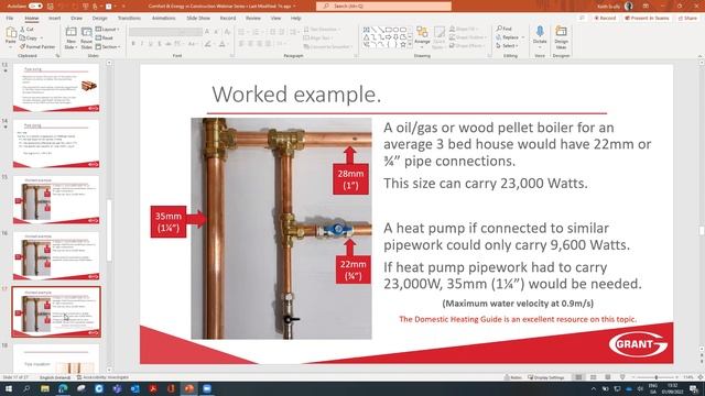 Pipe Sizing with Heat Pumps | Comfort & Energy in Construction Webinar #8 смотреть онлайн