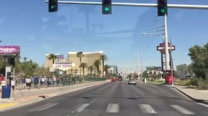 Short drive up The Las Vegas Strip in a military Hummer