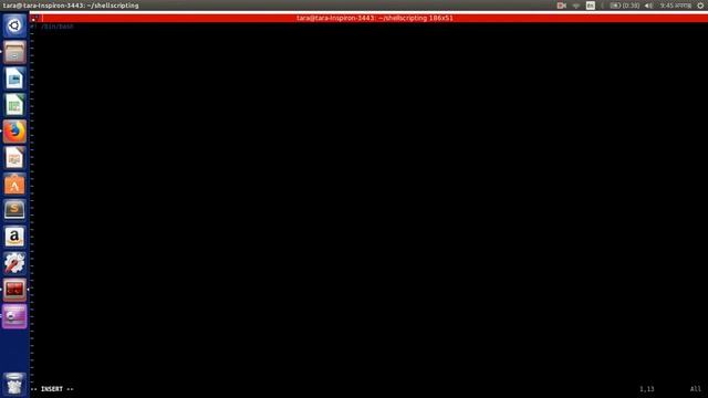 how to start writing bash script