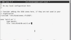 Configurar servidor DNS en Debian con Bind