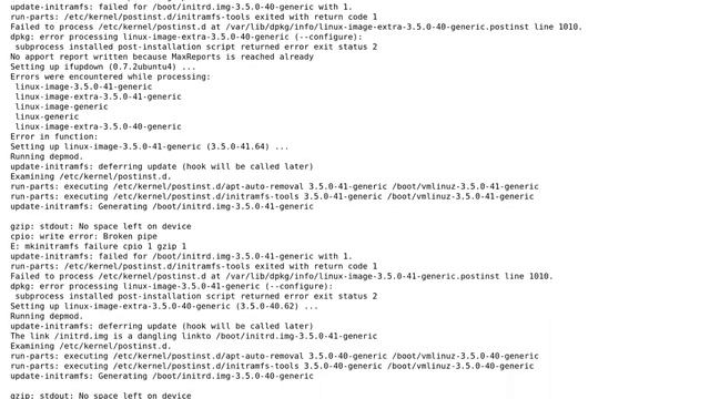 Ubuntu: package operation fail, what can I do please? смотреть онлайн