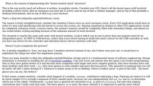 Unix & Linux: Using multiple layer of kernel modules for interfacing a hardware device?