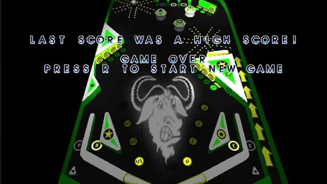 Emilia pinball gameplay GNU / Linux смотреть онлайн