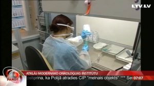 Atklāj modernāko Onkoloģijas institūtu