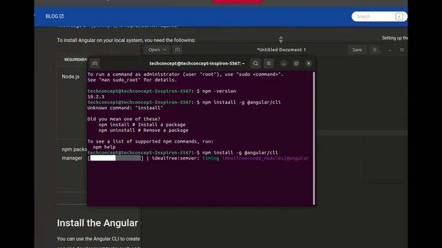 How to install latest Angular CLI  - simple tutorial - no talk