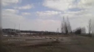 Батальон ОУН уходит из с Пески 08 05 2015