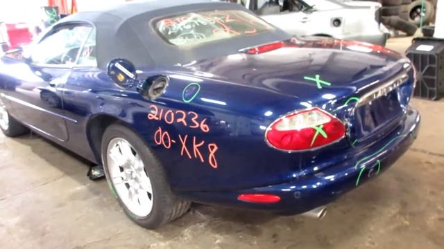 Parting out a 2001 Jaguar XK8 Parts Car - 210236 - Tom's Foreign Auto Parts смотреть онлайн