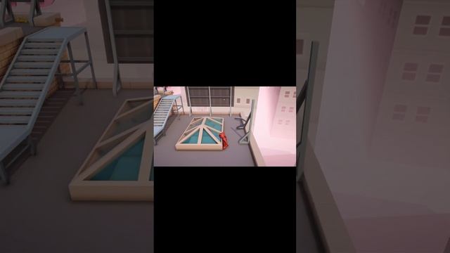 Air knockout. Gang Beasts #shifoxus #gangbeasts #games