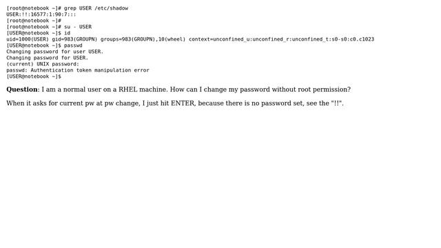 Unix & Linux: How to change the password if the shadow file has "!!"? (2 Solutions!!) смотреть онлайн