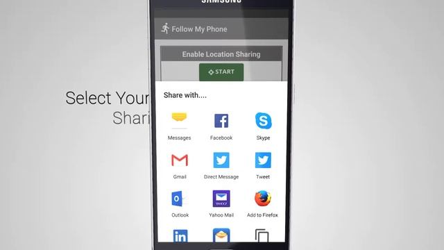 Share My Location Android App смотреть онлайн
